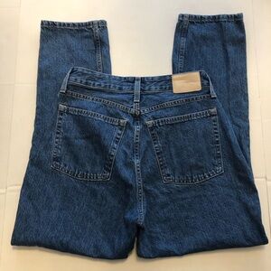 Everlane Curvy 90s Cheeky Straight Northridge Wash Button Fly Jeans Size 29